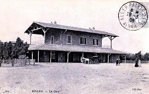 BISKRA - GARE - 1908